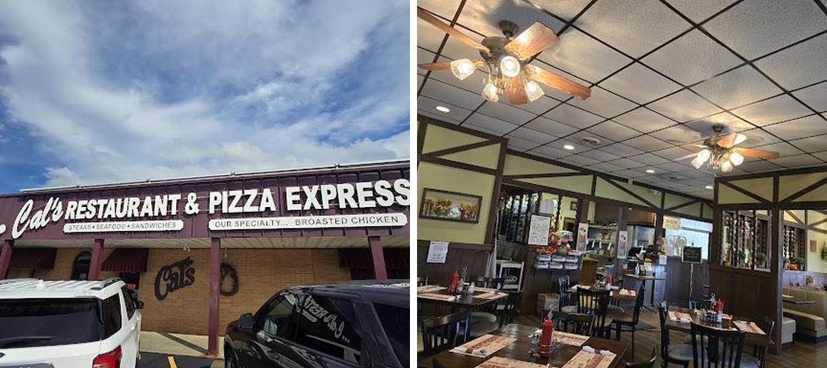 Cal's Restaurant & Pizza Express Menu