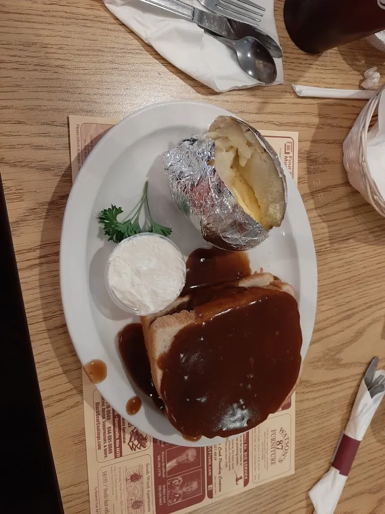 Hot Meatloaf Dinner