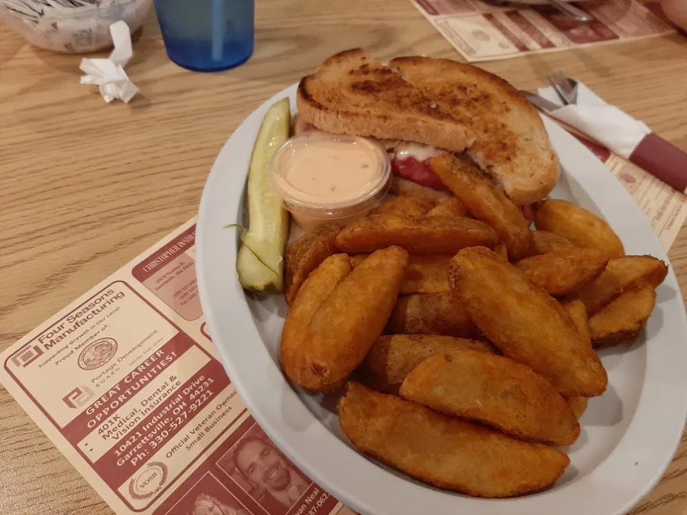 Reuben with Potatoes
